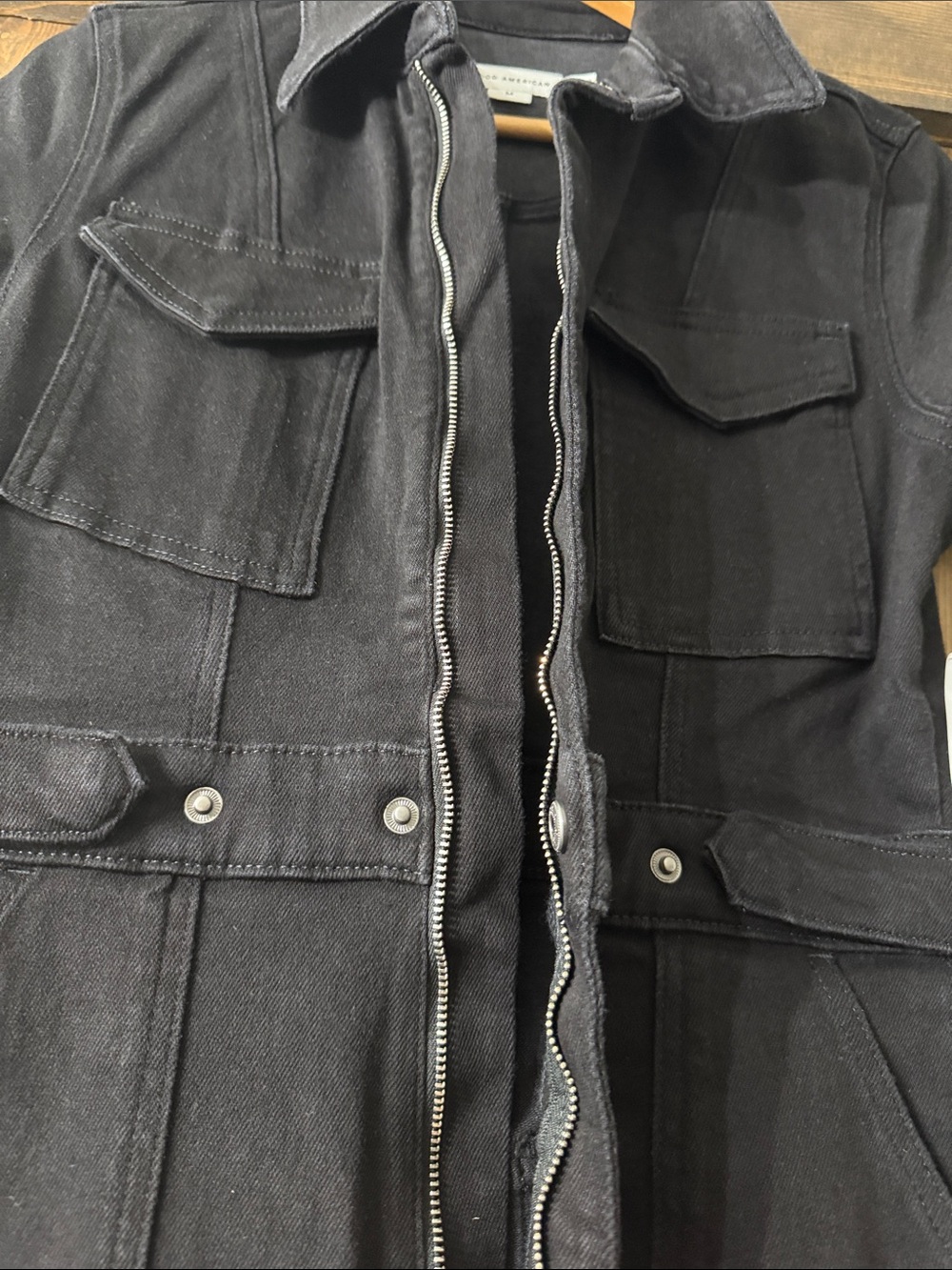 GOOD AMERICAN Utility Denim Jumpsuit - Picture 7 of 12